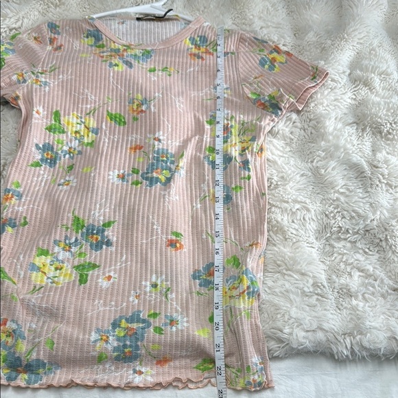 Polo by Ralph Lauren Pink Floral Women's Top - Picture 5 of 5